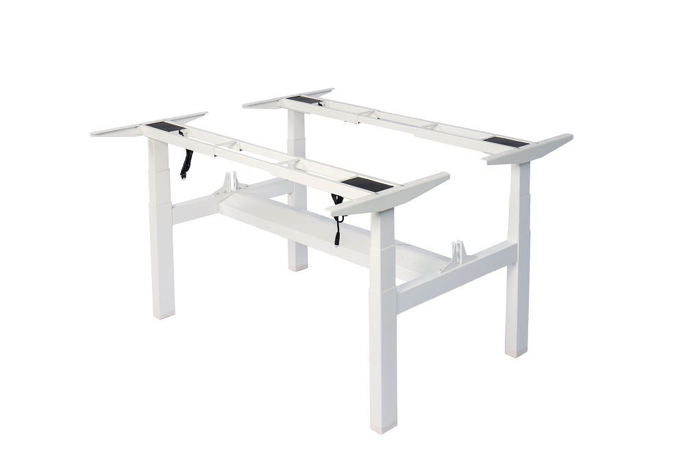 Support de table élévatrice à tube rectangulaire (double moteur*2)
