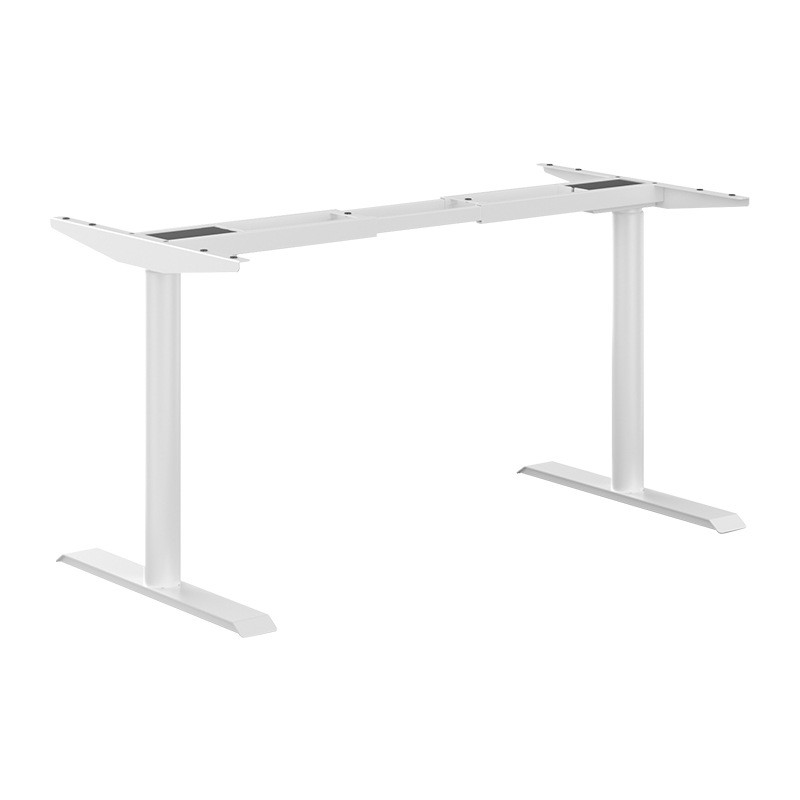 Support de table élévatrice à tube rond (double moteur)